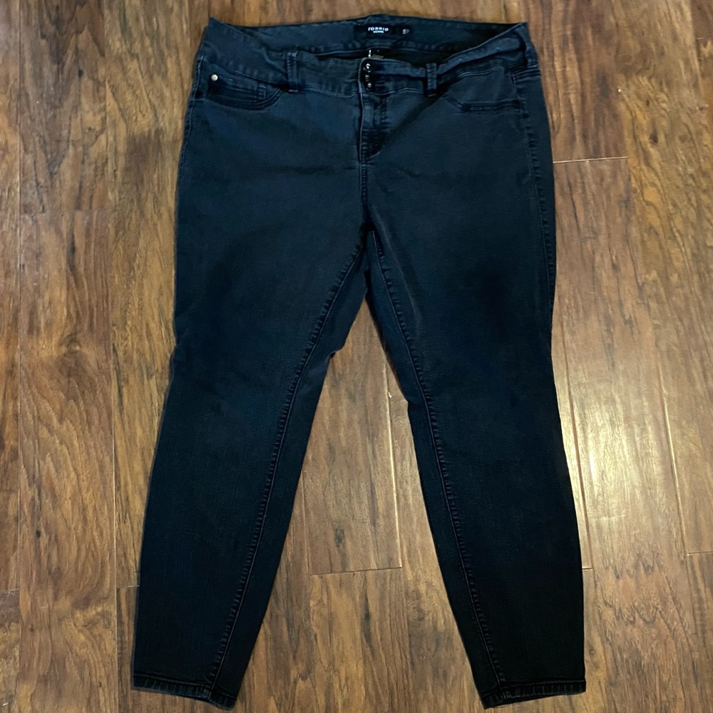 Size 20 Regular Black Torrid Jeans